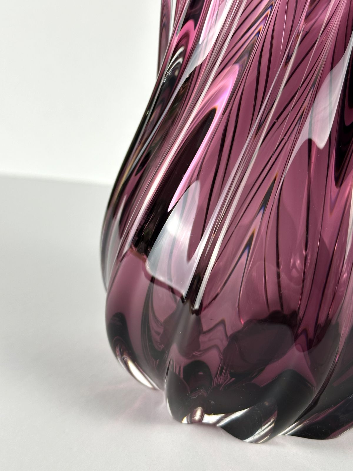 Pink Czech Cased Glass Vase By Josef Hospodka For Chribska, 1970s photo furniture