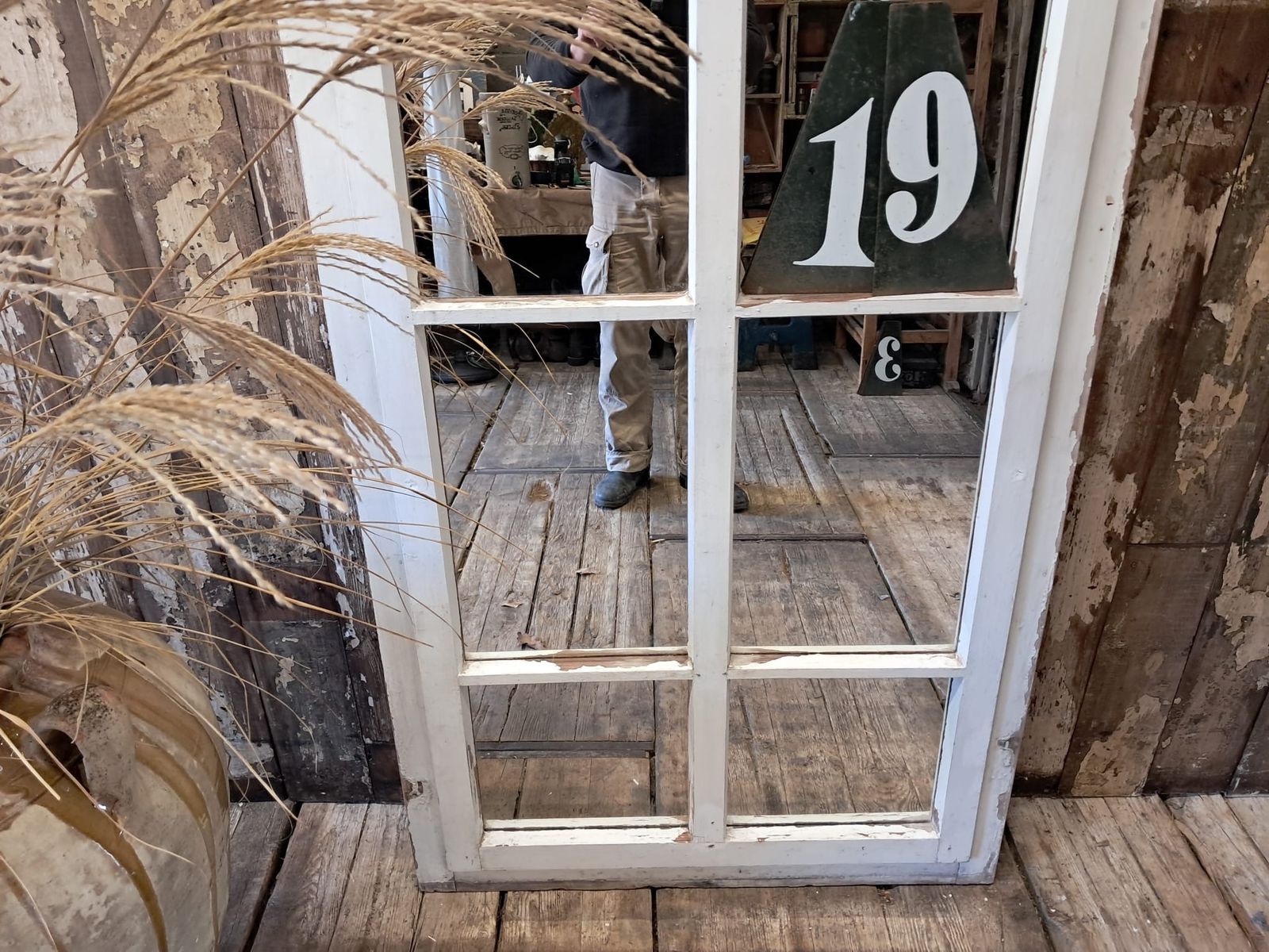 Arch Top Mirrored Window No19, 1970s photo for sale