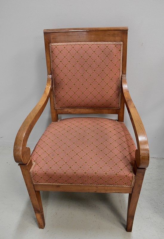 Two Restoration Chairs In Cherry 19th photo for sale