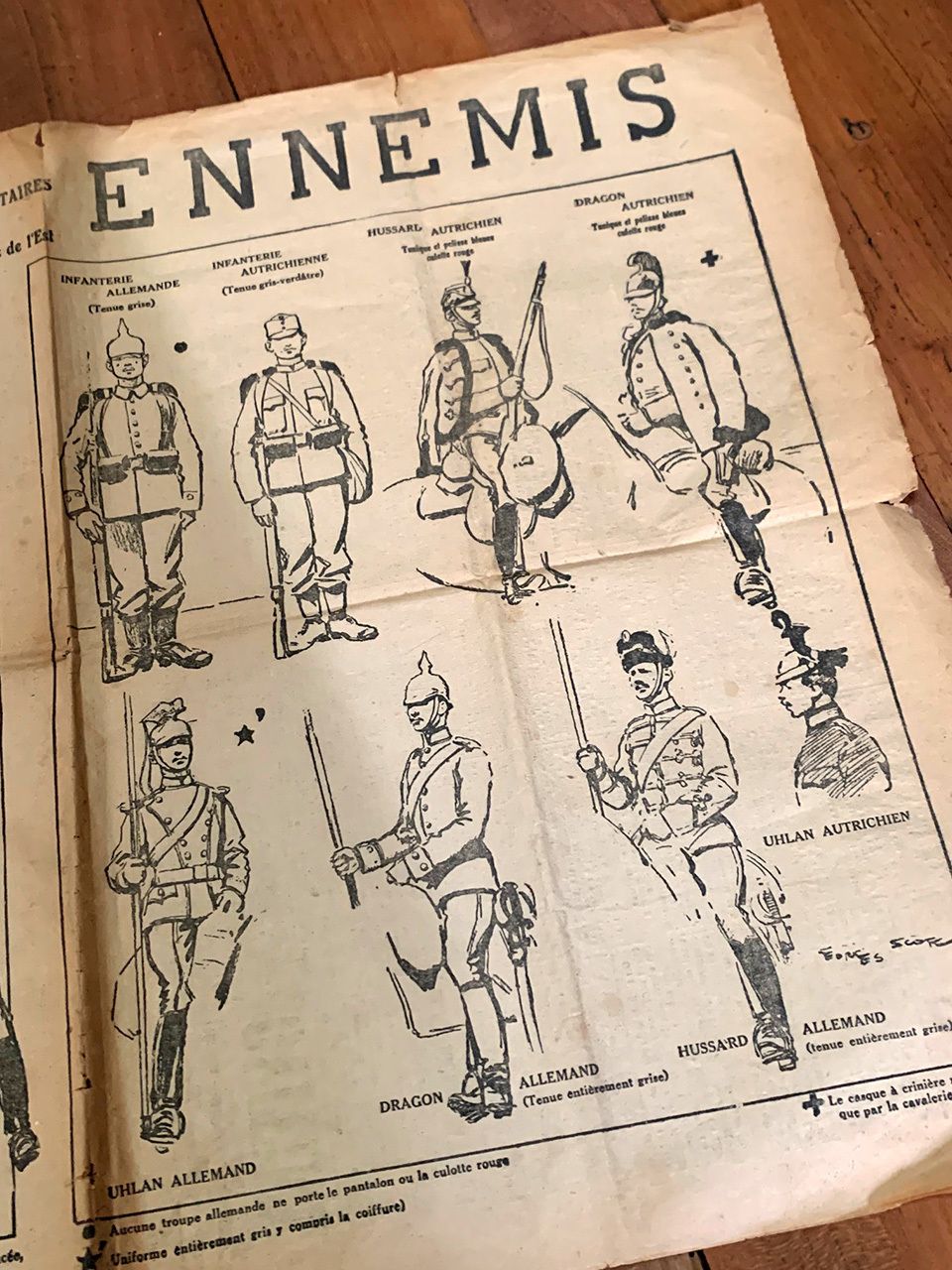 Newspaper Article Dated 13 August 1914 photo for sale