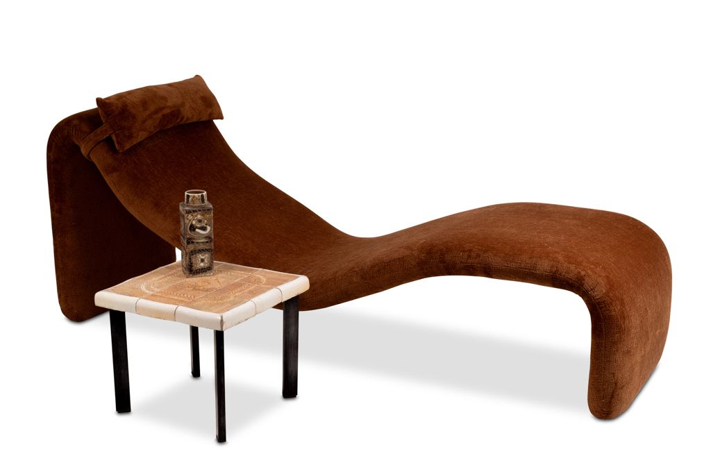 photo for sale Olivier Mourgue. “Djinn” Lounge Chair. 1960s.