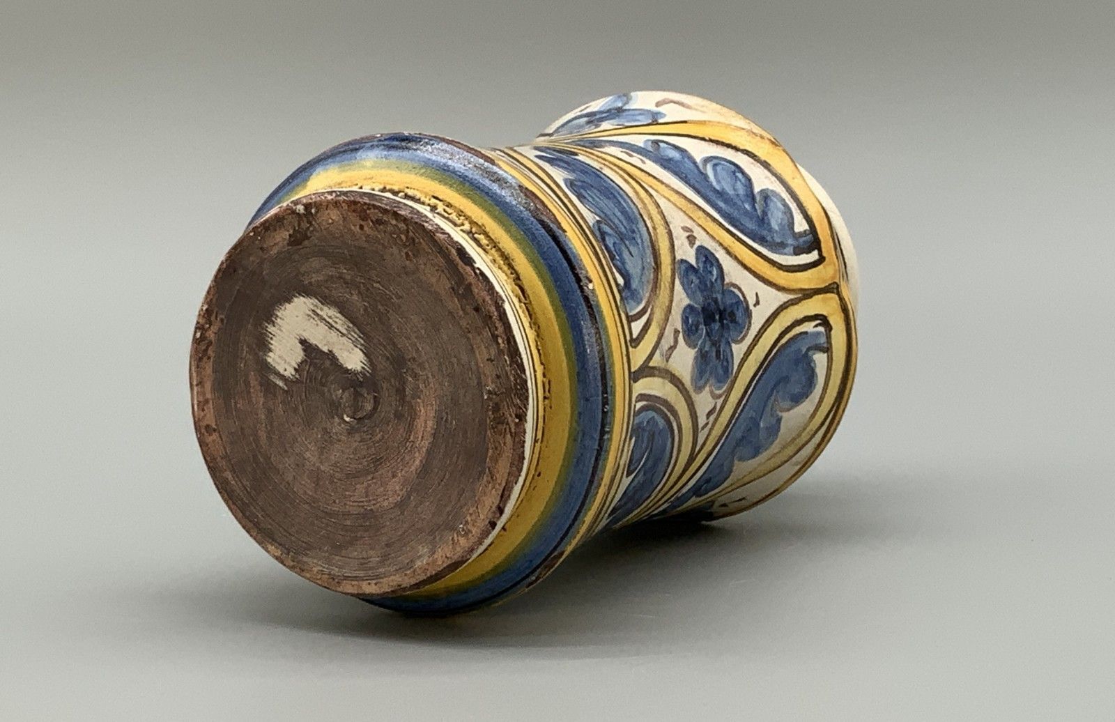 650.0 Italian Majolica Albarello Pharmacy Wet Drug Jar 18th/19th Century Faience Large photo