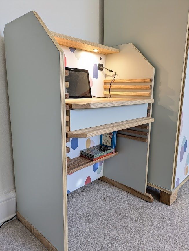 Handmade Adjustable Children’s Desk – Exhibition Quality photo 575.0