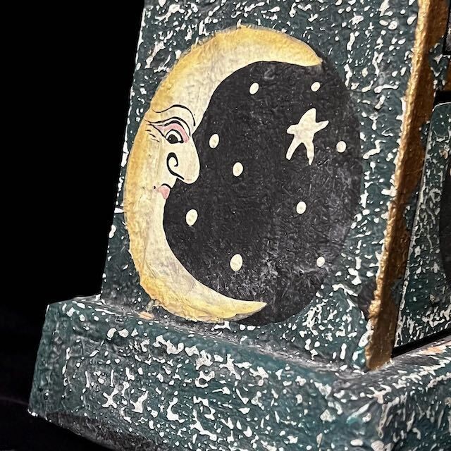 photo for sale Vintage 90’s Table Top Trinket Drawers Celestial Lunar Sun & Moon