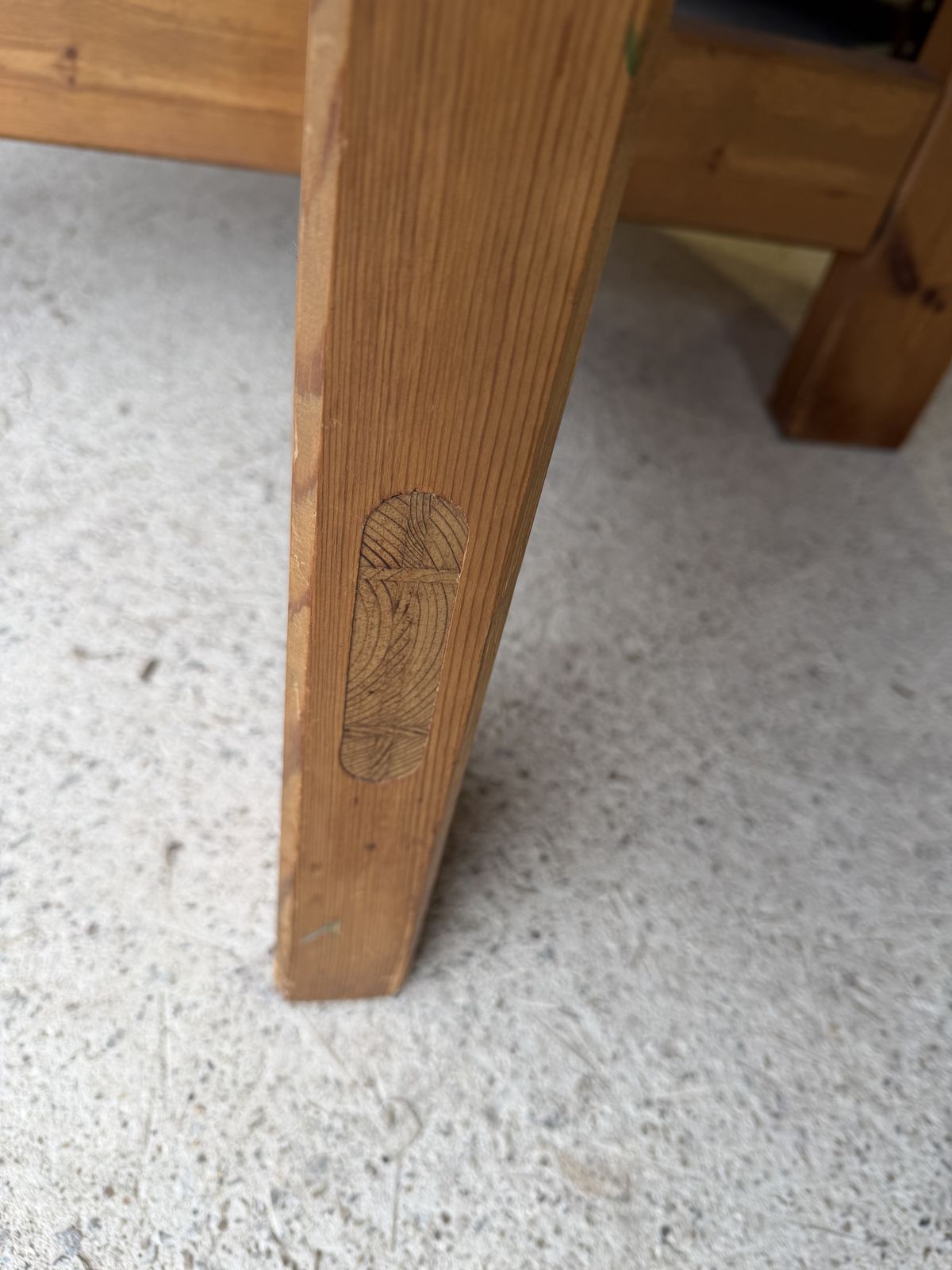 Large Pine Dining Table By Karl Andersson & Söner For Roland Wilhelmsson Sweden photo vintage