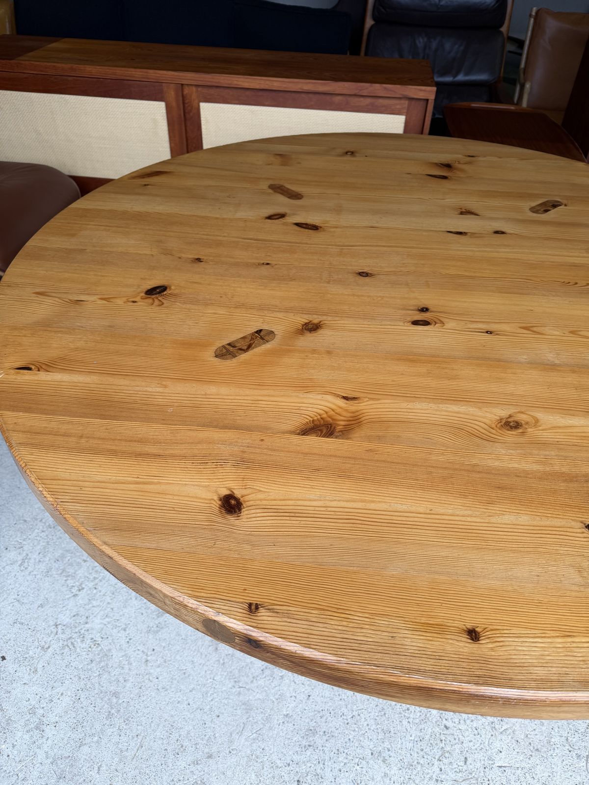2145.0 Large Pine Dining Table By Karl Andersson & Söner For Roland Wilhelmsson Sweden photo