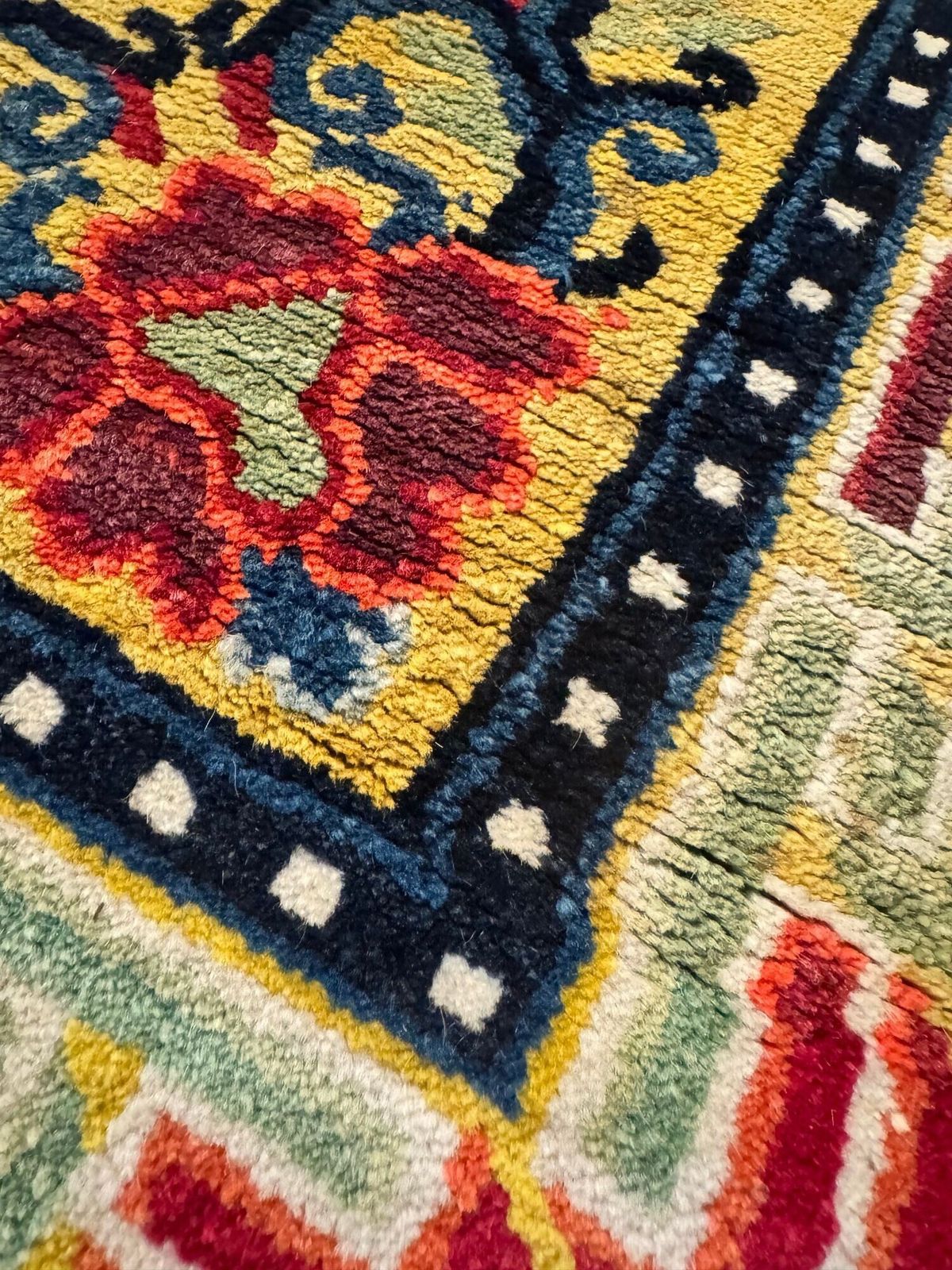 photo for sale Antique Chinese Ningxia Rug 1.50m X 0.76m