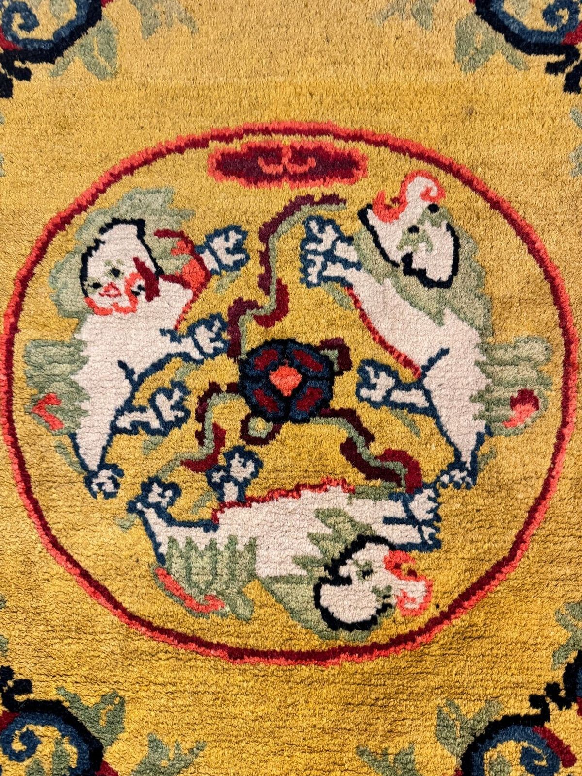 photo buy Antique Chinese Ningxia Rug 1.50m X 0.76m