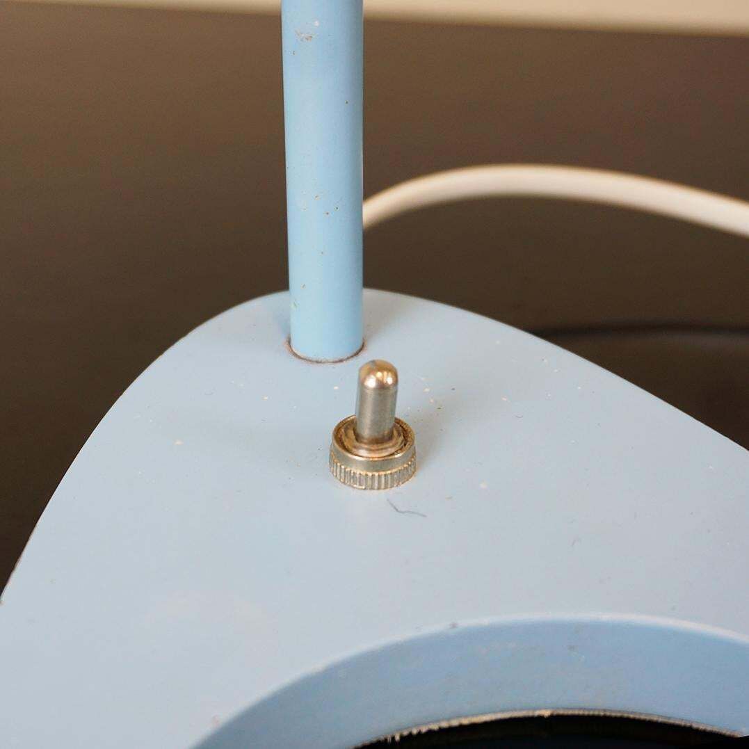 photo vinterior Blue Aj Table Lamp By Arne Jacobsen For Louis Poulsen Denmark