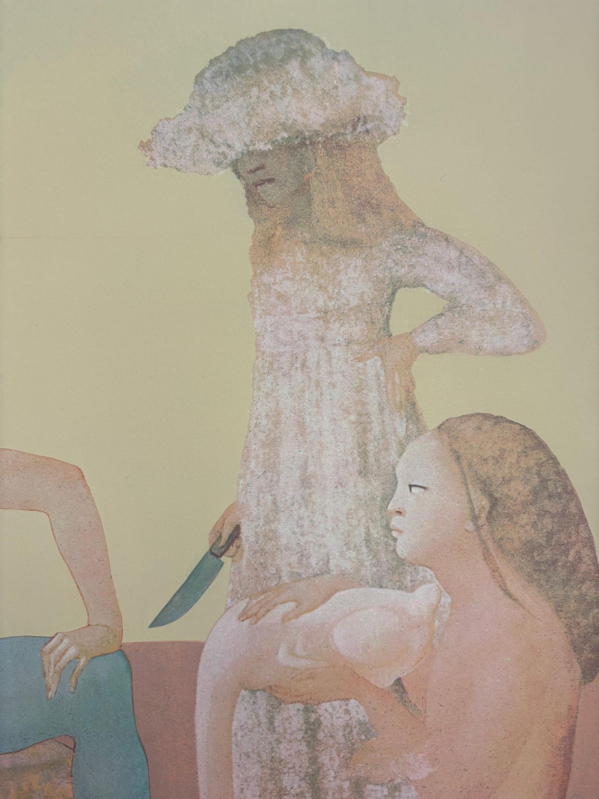 Leonor Finileonor Fini, Three Women, Serigraphy Circa 19701970 photo 3018.0