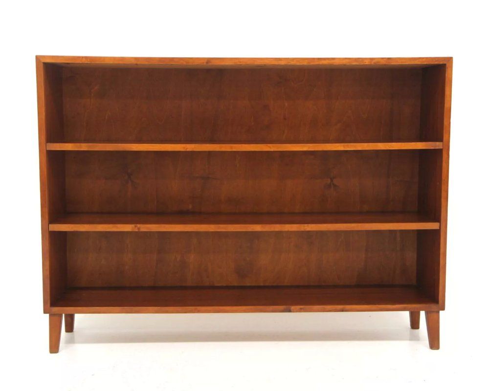 Scandinavian Mahogany Bookcase, Sweden, 1960s photo Furniture