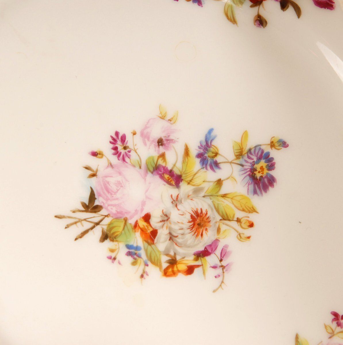 photo furniture 18th Century Porcelain Luncheon Set From Meissen Porcelain, Set Of 23
