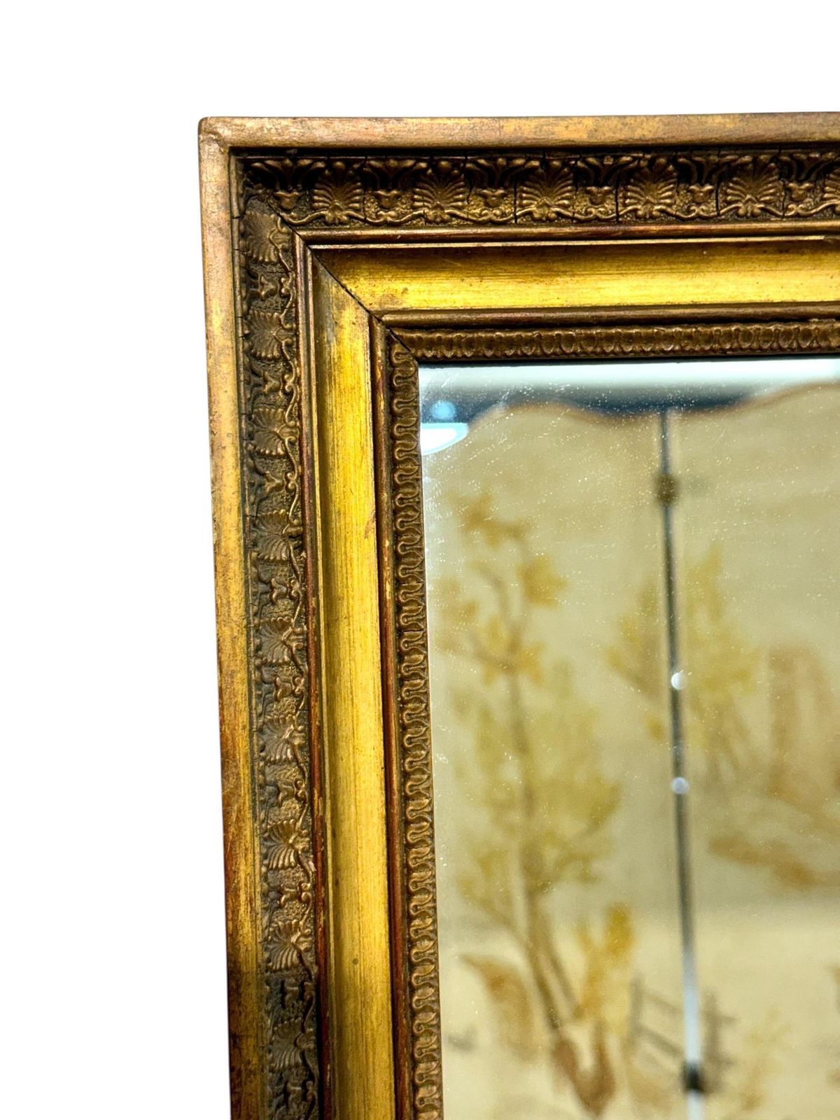 Empire Period Rectangular Giltwood Mirror, France 19th Century photo buy