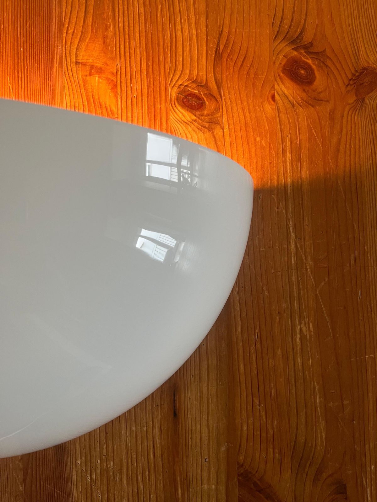1034.0 Mid Century Large Pair Of White Lacquered Wall Sconces By Estiluz, 1970s photo