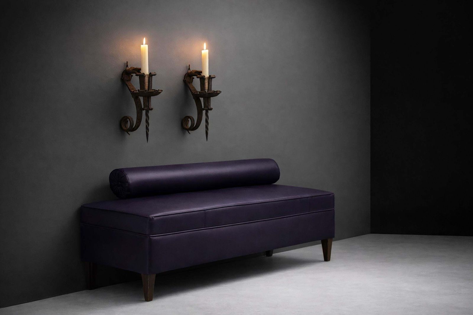Pair Of Art Nouveau Wrought Iron Wall Candle Holders, Fratelli Matteucci Faenza photo Home Decor
