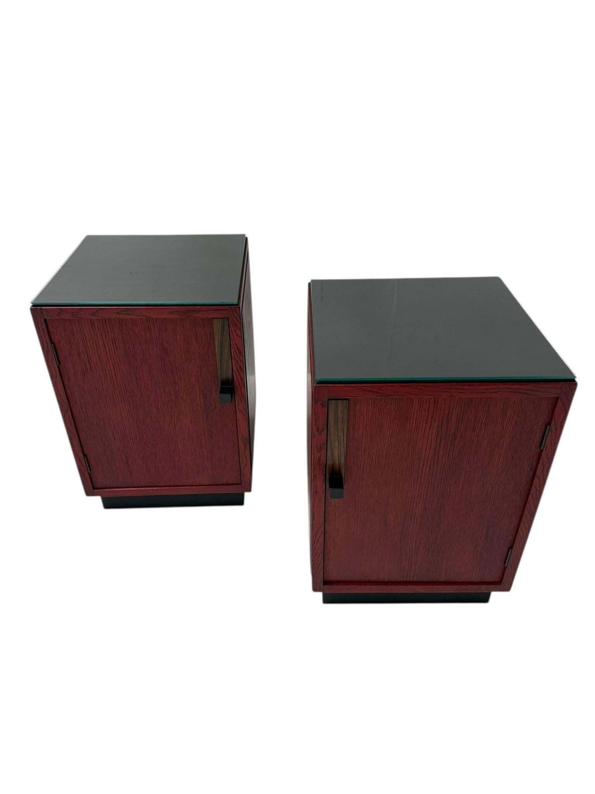 Two Art Deco Modernist Nightstands By A.H. Jansen For L.O.V. Oosterbeek, 1920s photo 4885.0