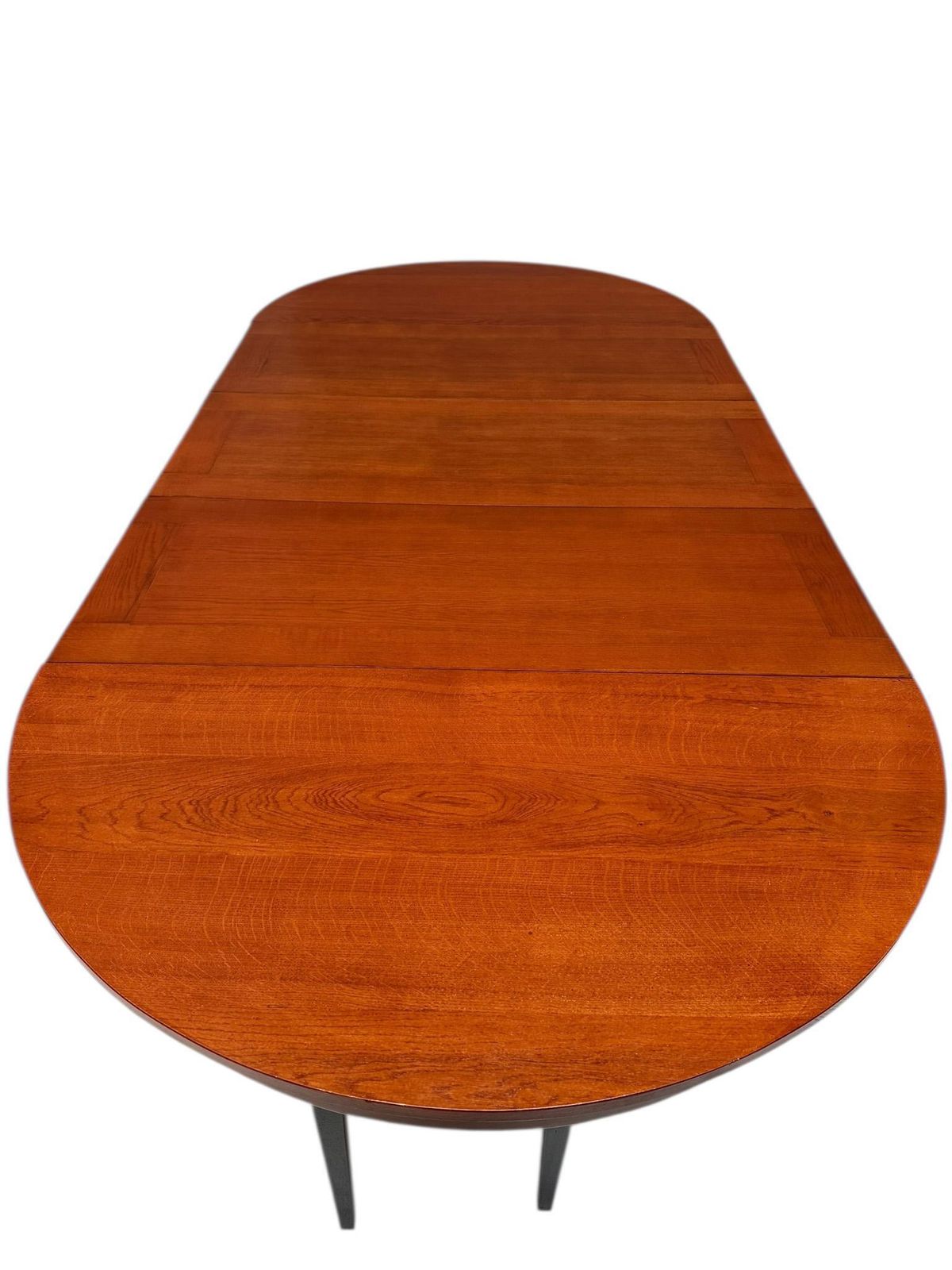 photo vintage Art Deco Modernist Round Extendable Dining Room Table By Hendrik Wouda, 1931