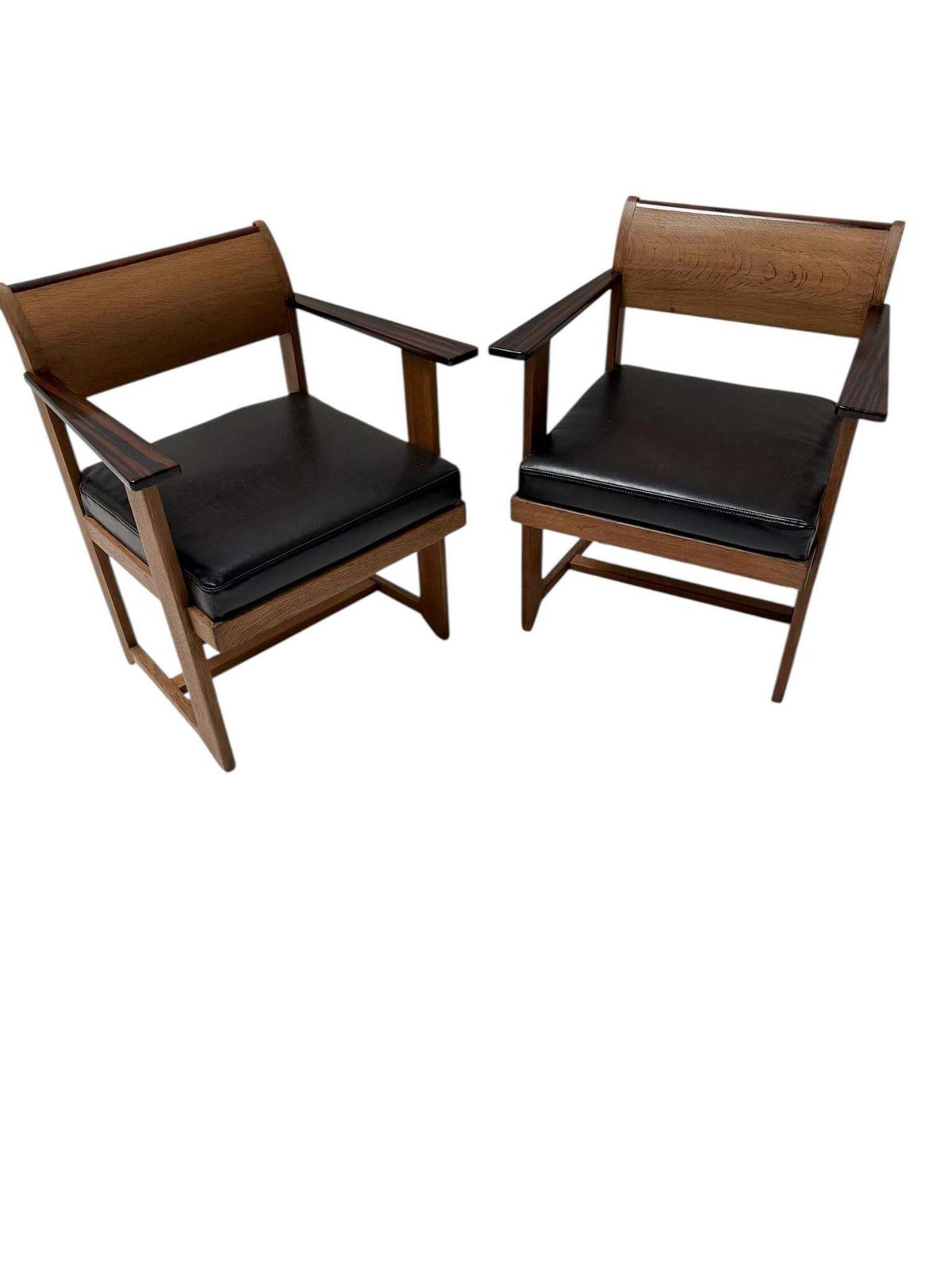 Two Art Deco Modernist Armchairs By Anton Lucas For N.V. Meubelkunst, 1920s photo buy