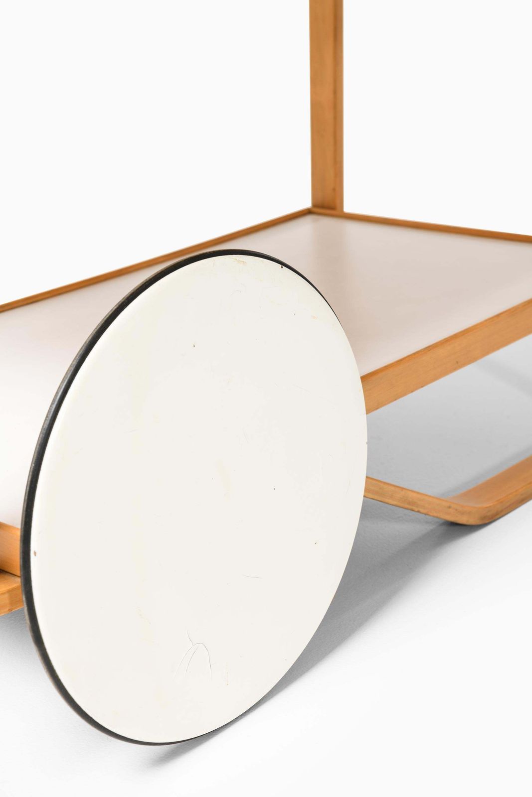 Trolley In Birch And Lacquer By Alvar Aalto, 1936 photo Furniture