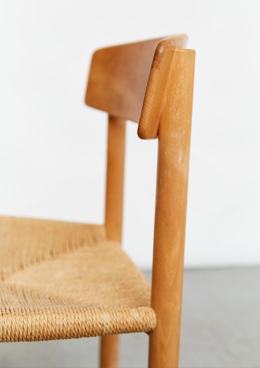 photo vinterior J 39 Shaker Chairs By Børge Mogensen For Fdb Møbler, 1947, Set Of 4
