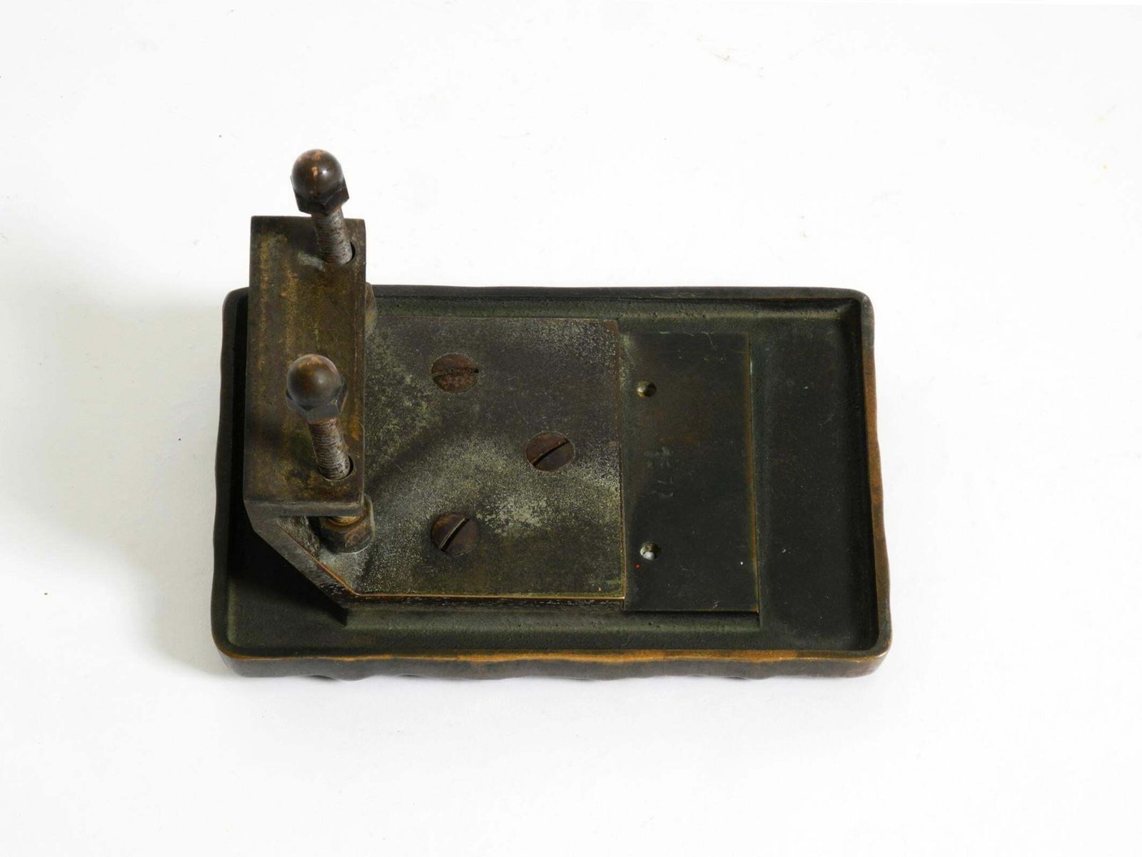 photo vinterior Massive, Heavy 1970s Brutalist Bronze Push Handle By Alpan Germany