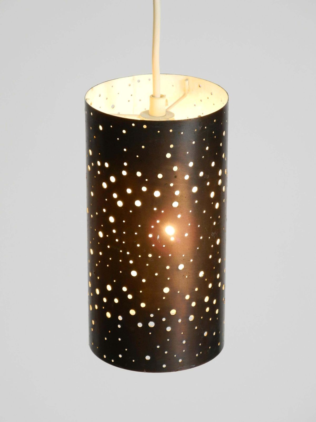 photo furniture Mid Century Pendant Lamp Made Of Metal And Copper By Ernest Igl For Hillebrand