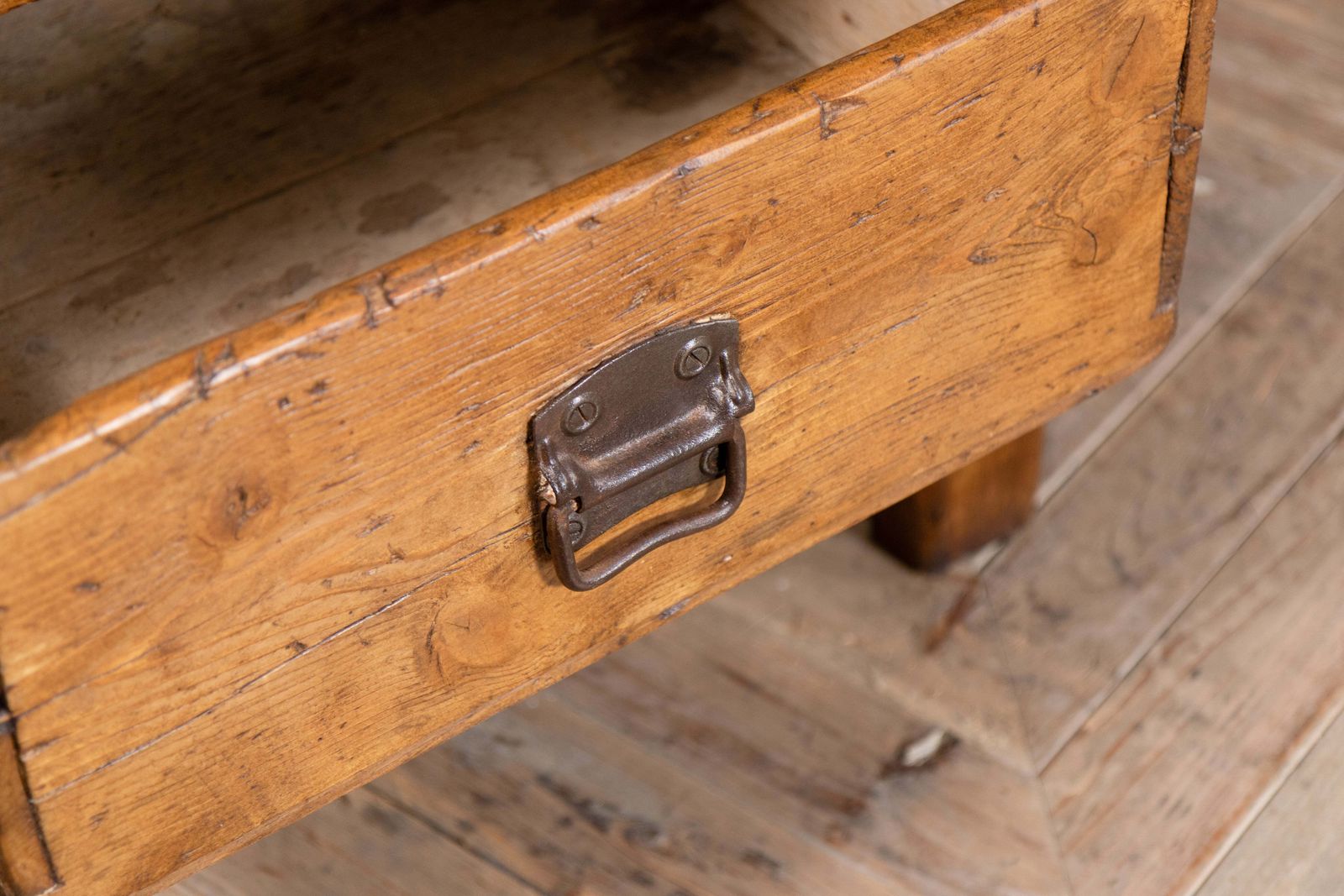 Butchers Block Workspace Sideboard Table photo 985.0