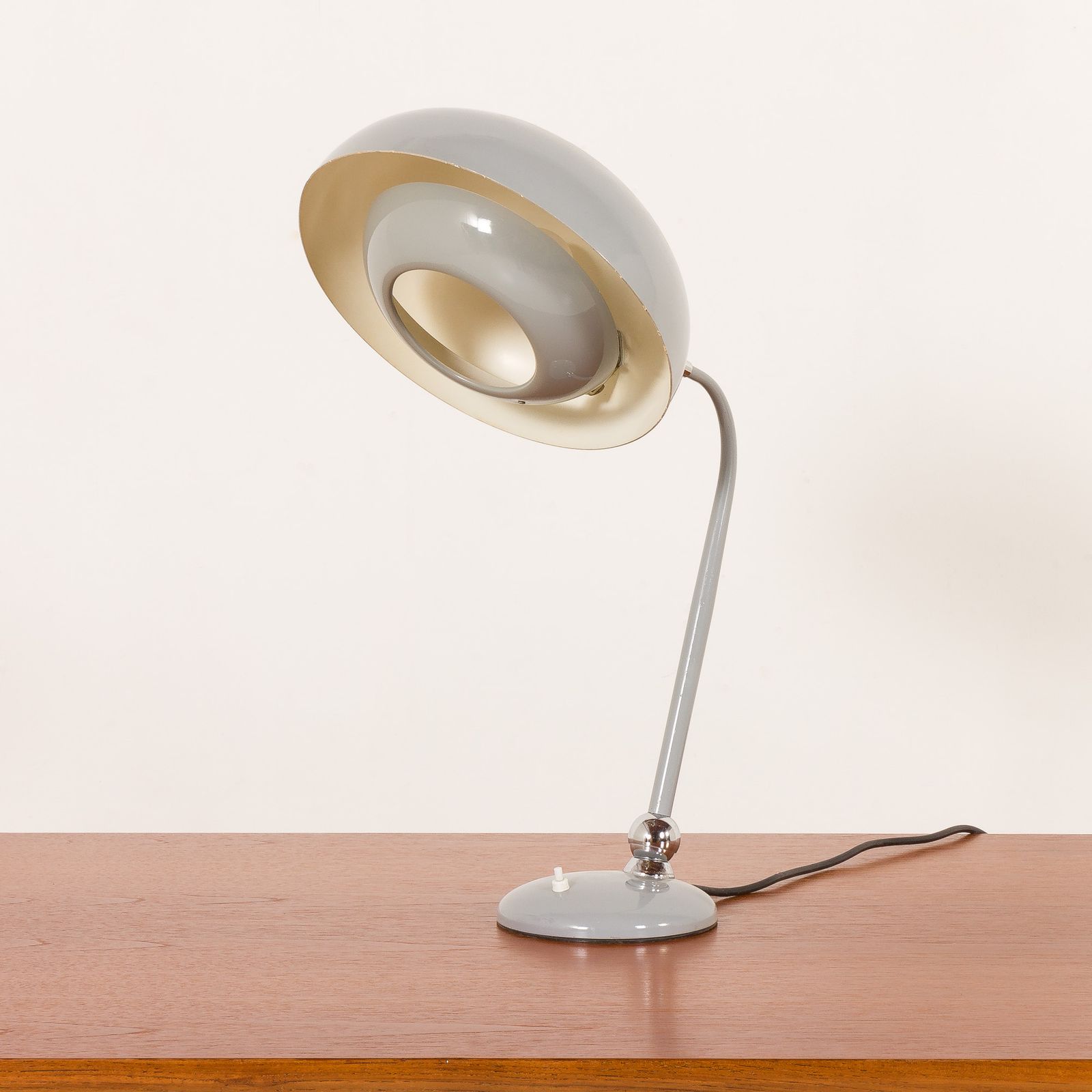 Italian Mid Century Desk Lamp Attr. To Stilnovo, 1960s photo furniture