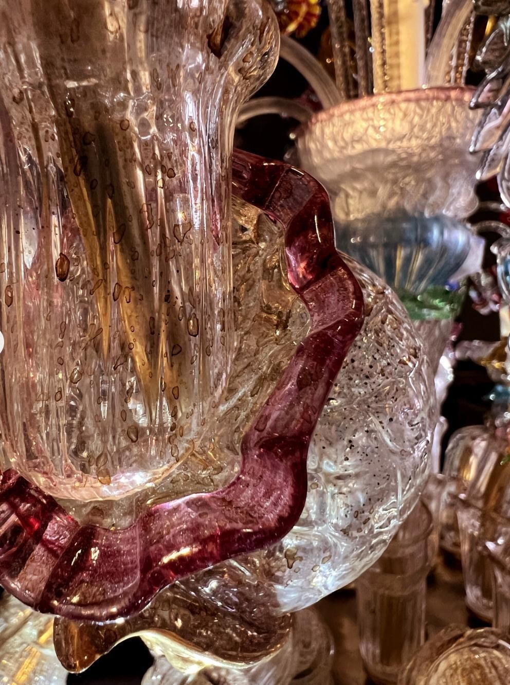Venetian Rezzonico Chandelier 27 Arms, Murano photo Lighting