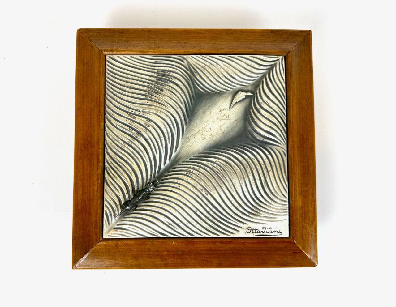 Mid Century Modern Italian 925 Silver Jewelry Box With Hunting Dog From Ottaviani, 1960s photo furniture