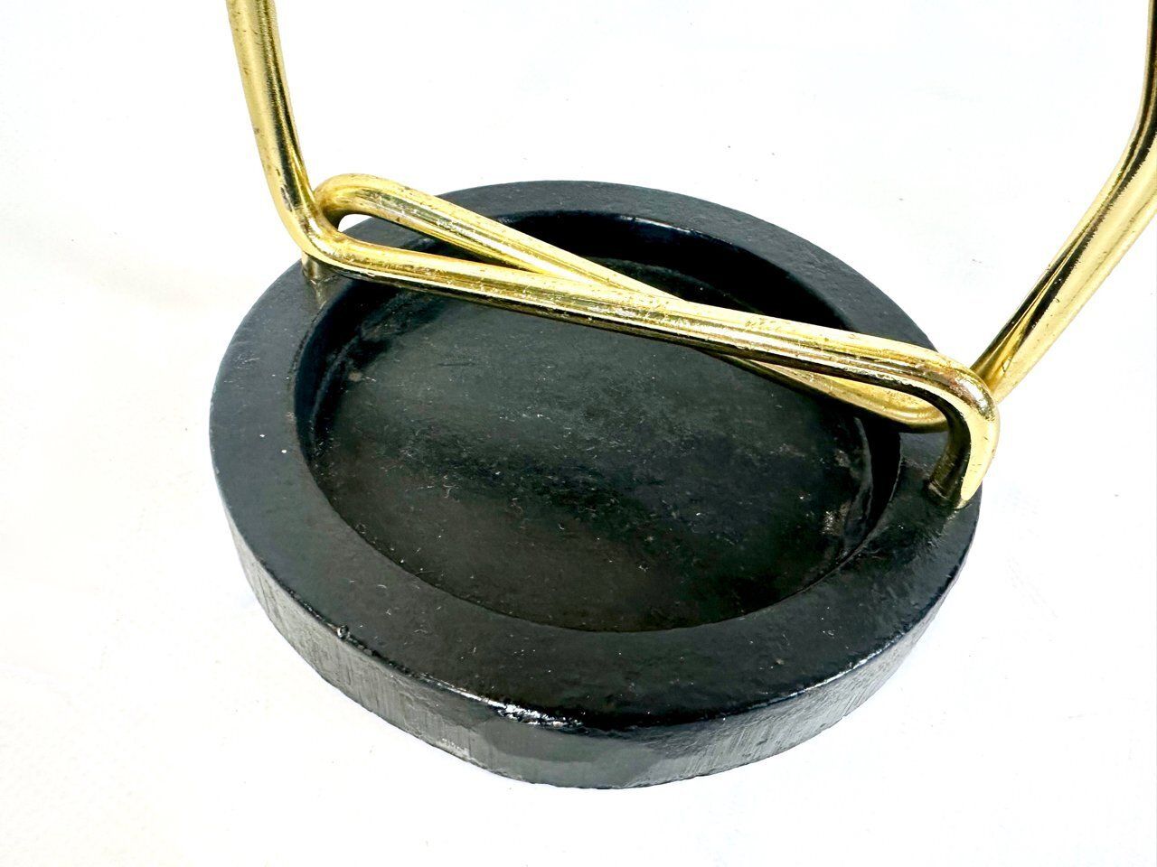 Mid Century Austrian Cast Iron And Brass Umbrella Stand, 1960s photo buy