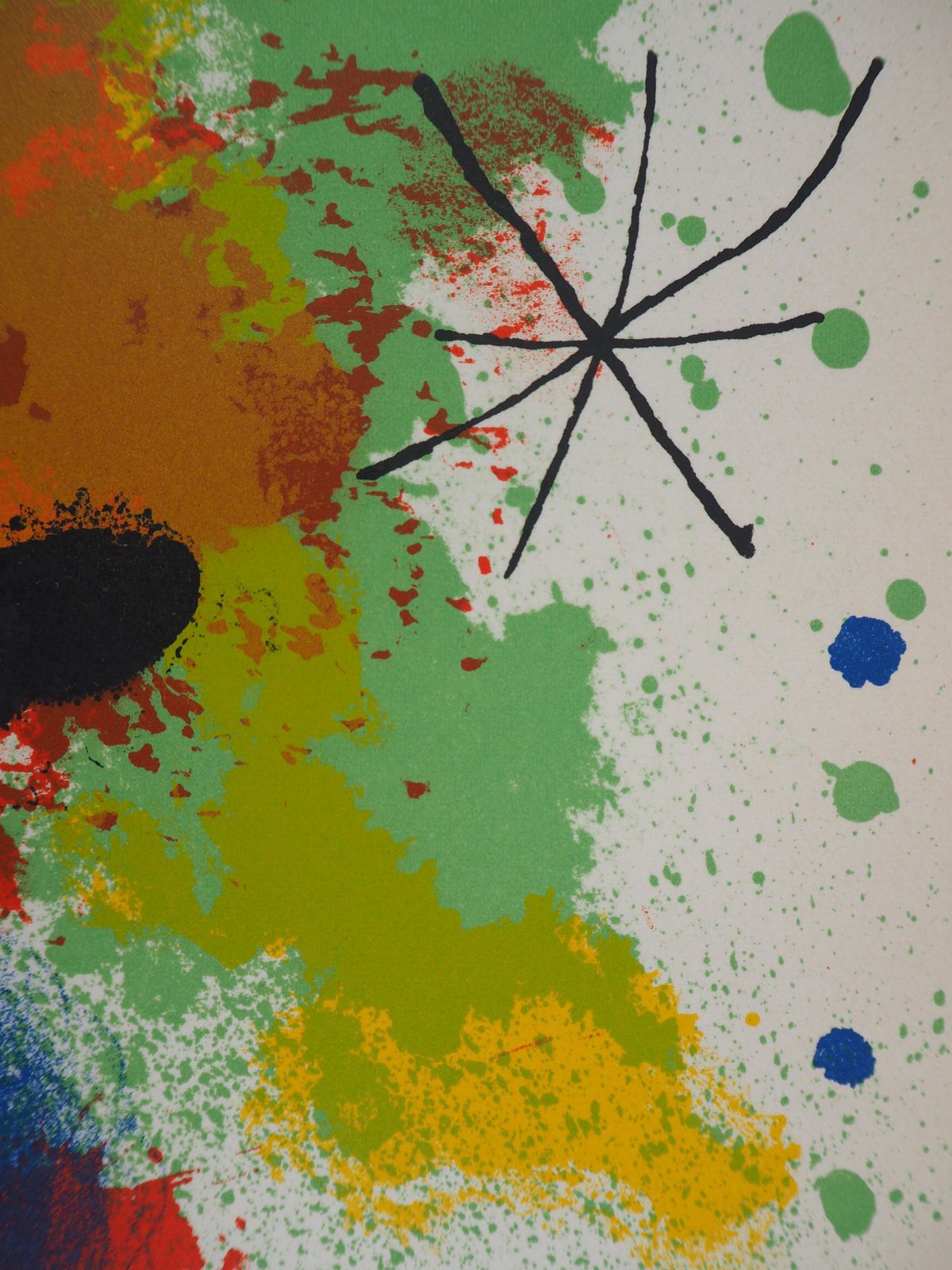 Joan Mirócomposition With Stars   Original Lithograph (Mourlot #332)1964 photo 437.0