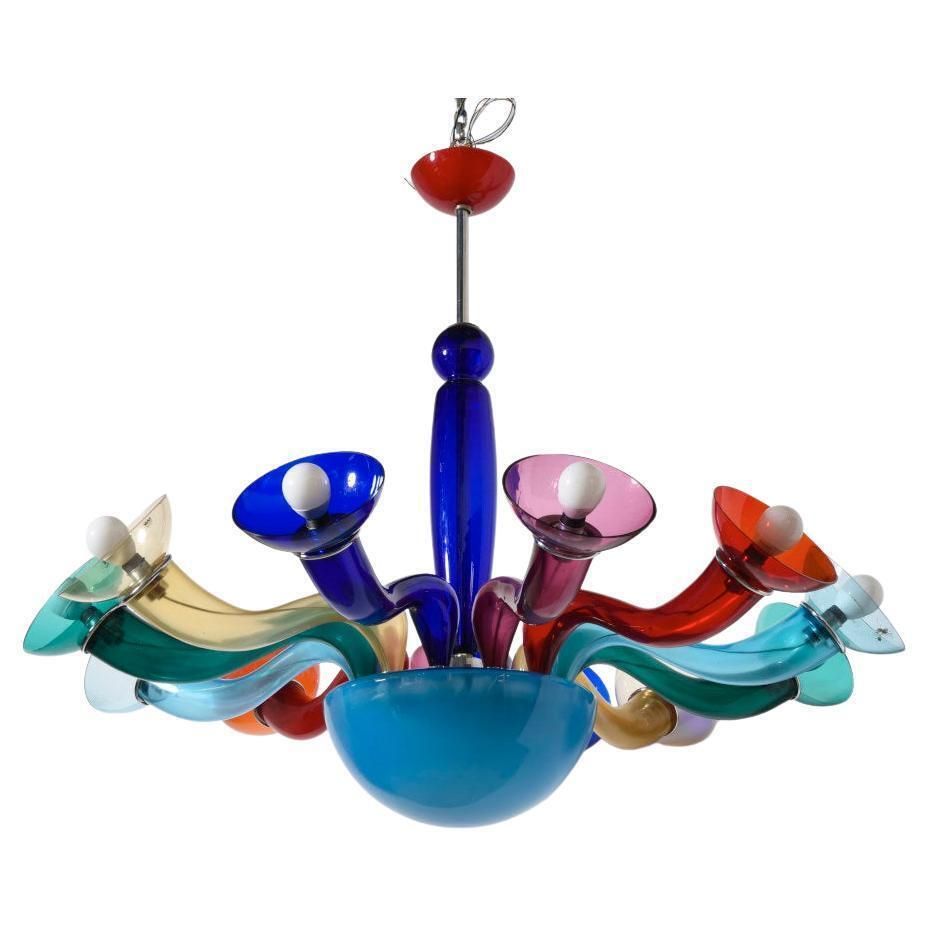 Ve Art Large Chandelier Murano Glass Memphis Style By Orni Halloween, Model Lena photo furniture