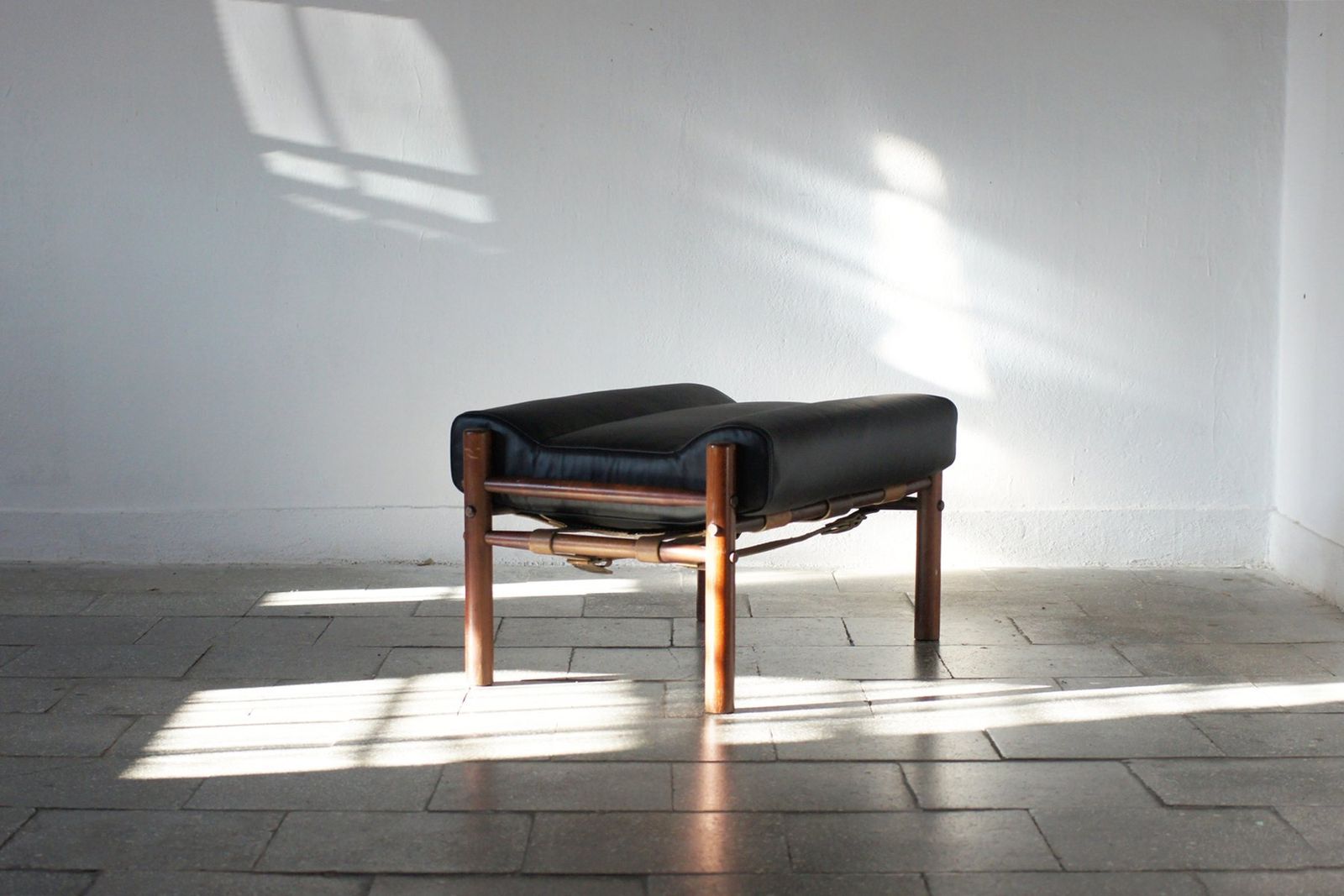 Model Kontiki Ottoman From Arne Norell Ab, Aneby, Sweden, 1970s photo furniture