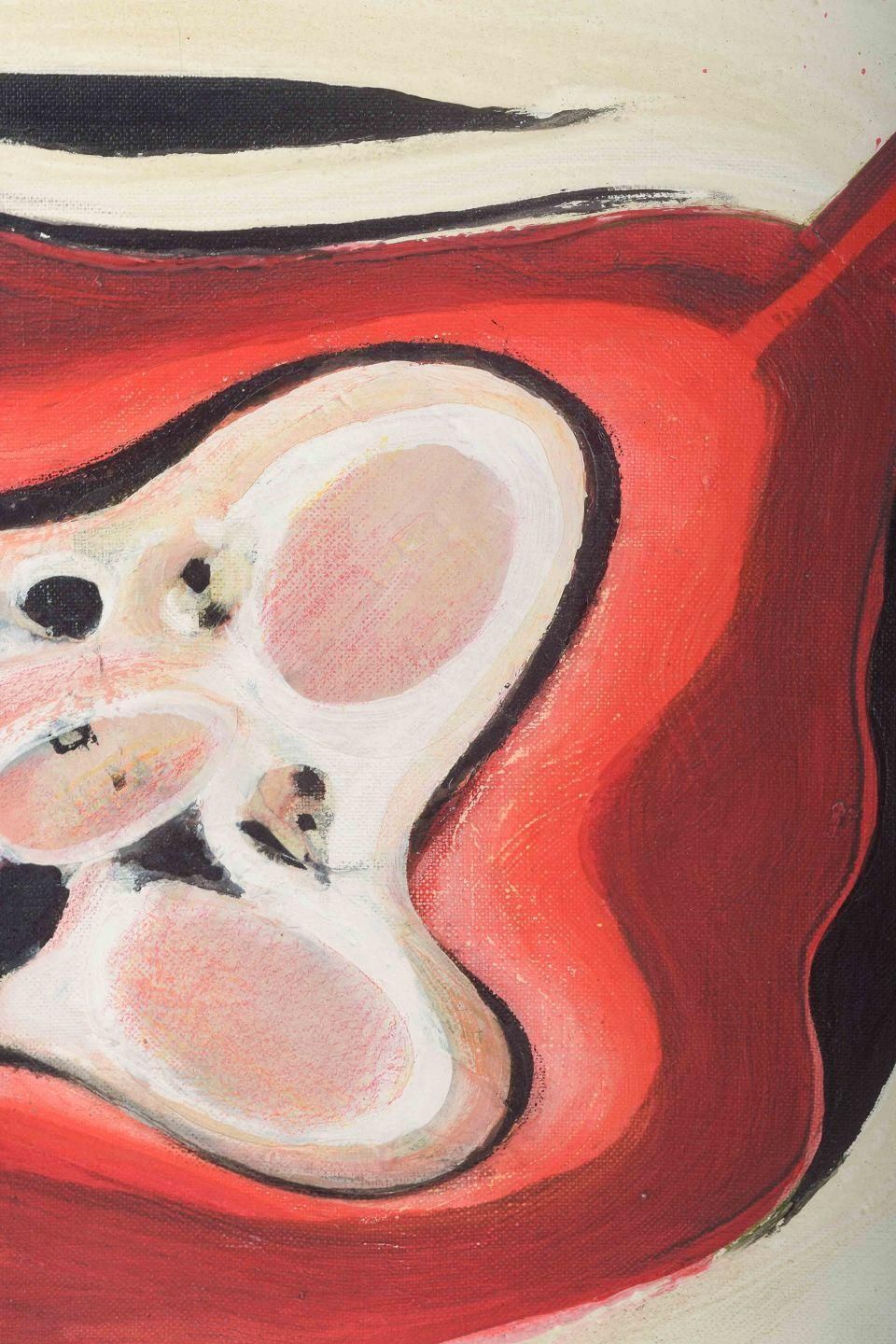 Uno Svensson, Swedish Artist. Abstract Composition. Oil On Canvas. 1967 photo for sale