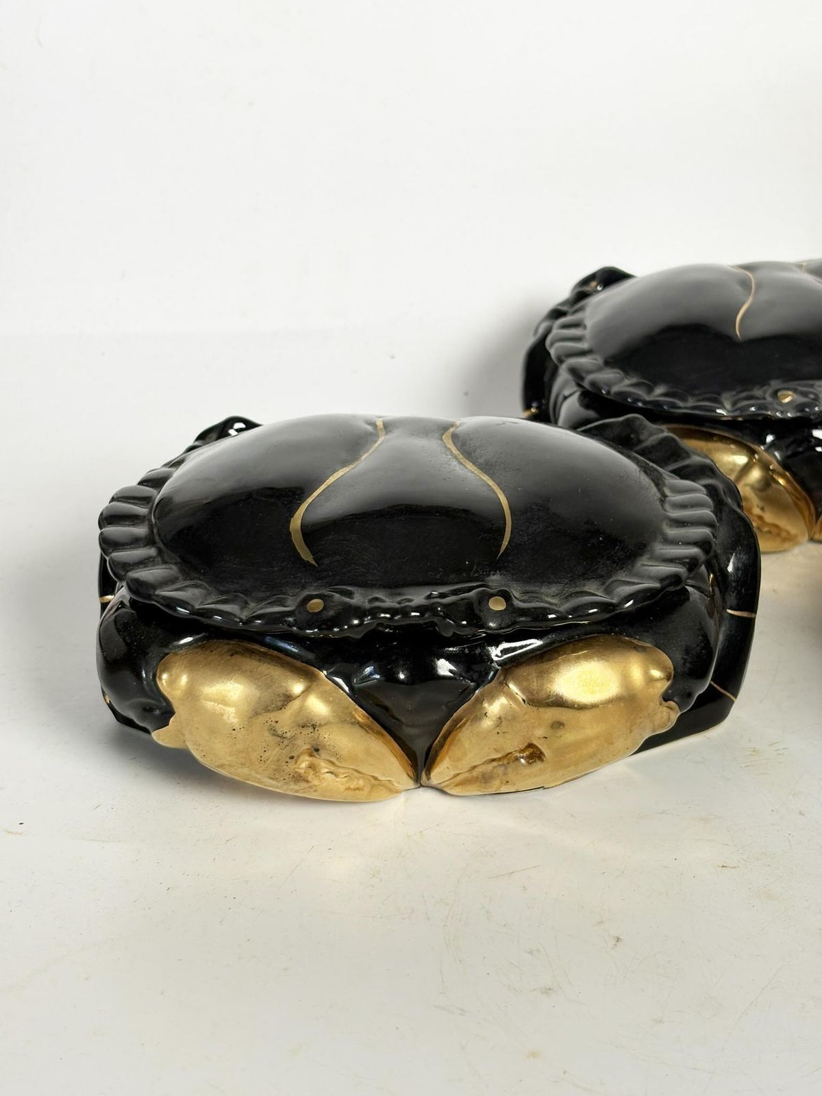 Set Of 3 Crab Shapes In Ceramic, Empty Pocket, France, 1970 photo Home Decor