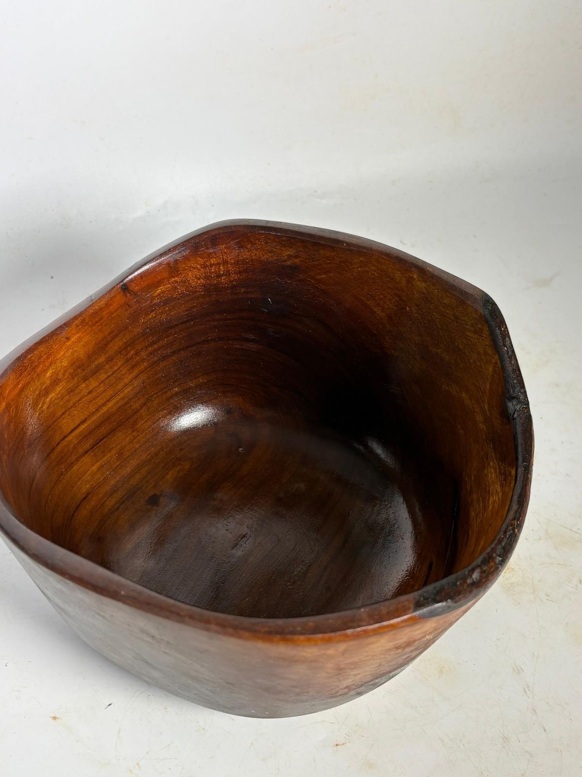 French Provincial Wooden Bowl, France, 1950 photo buy