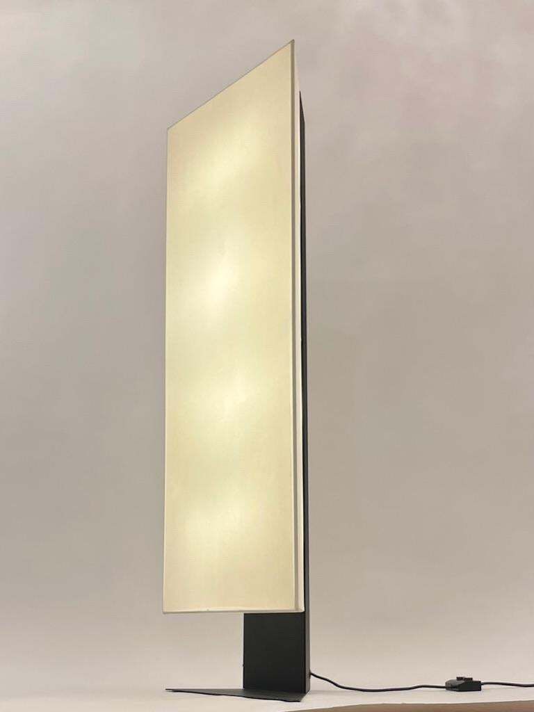 photo vintage Cini Boeri Accademia Floor Lamp By Artemide, Italy Ca. 1978