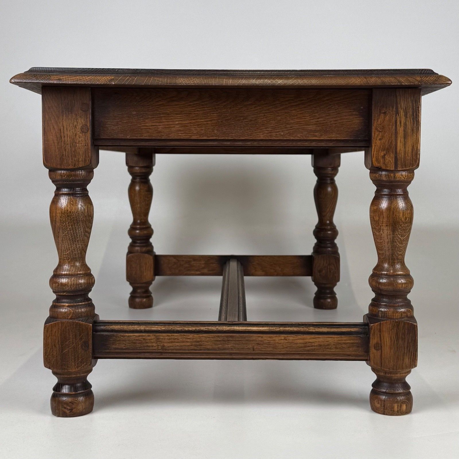 Antique 20th Century Good Quality Coffee Table In Oak photo buy
