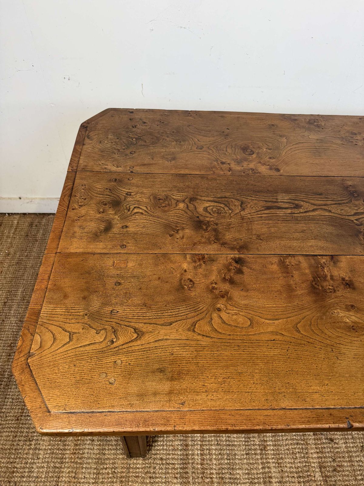 Early 20th Century Elm Farmhouse Table photo buy