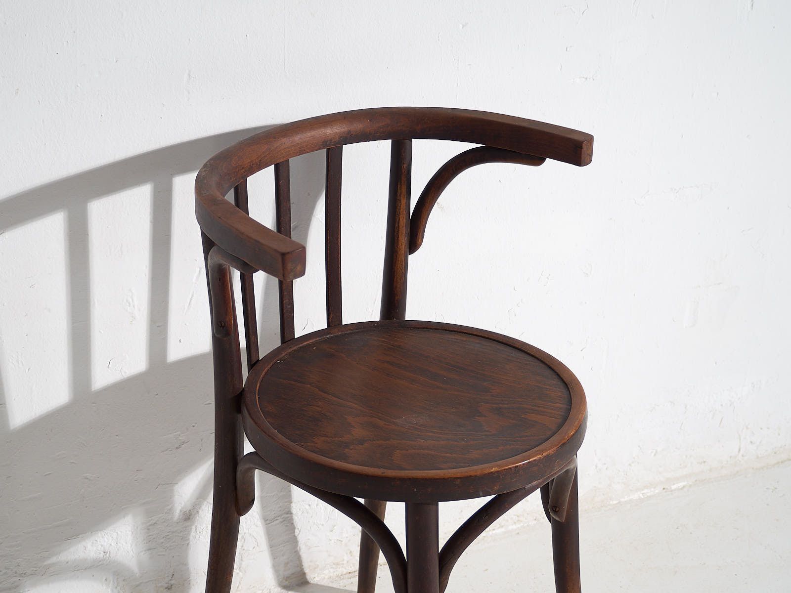 Thonet Antique Chairs With Armrests (C.1920). Set Of 4 Pieces #3 photo buy