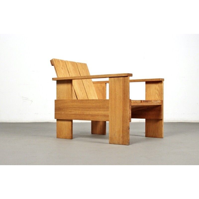 1569.0 Armchairs By Gerrit Rietveld For Cassina photo