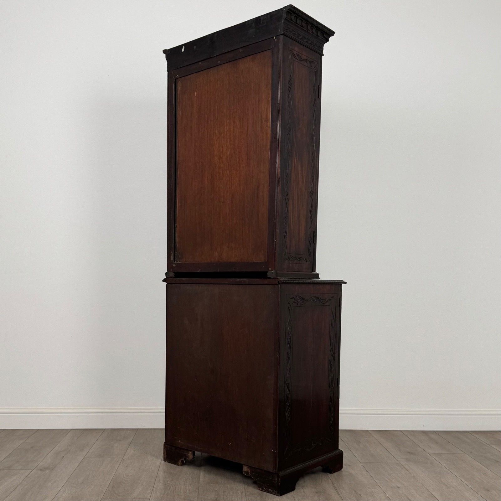 Antique 19th Century Good Quality Cabinet In Mahogany photo vintage