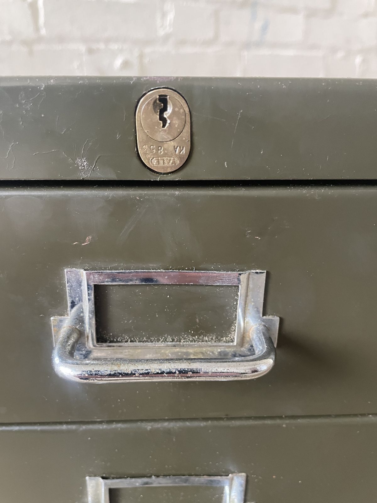 1950s Filing / Engineers Cabinet By Hunts Of Oxford photo for sale