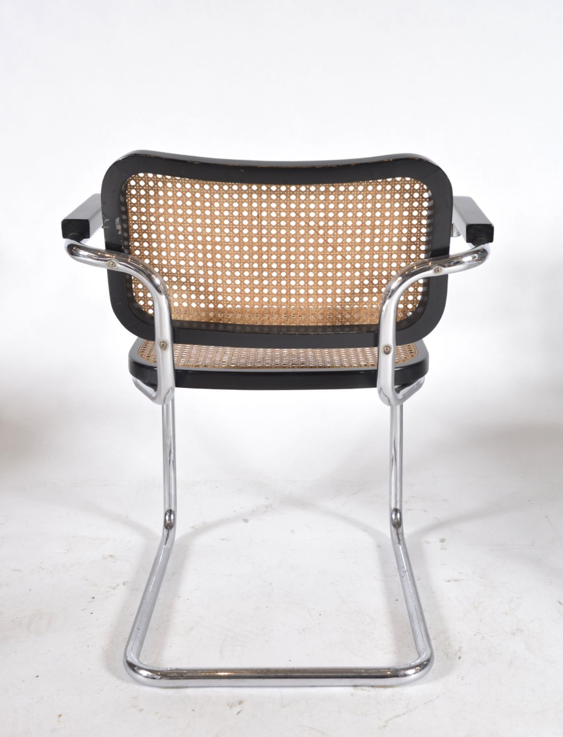 photo buy Set Of 8 Marcel Breuer Cesca Dining Chairs Model B64 Italian 1970s