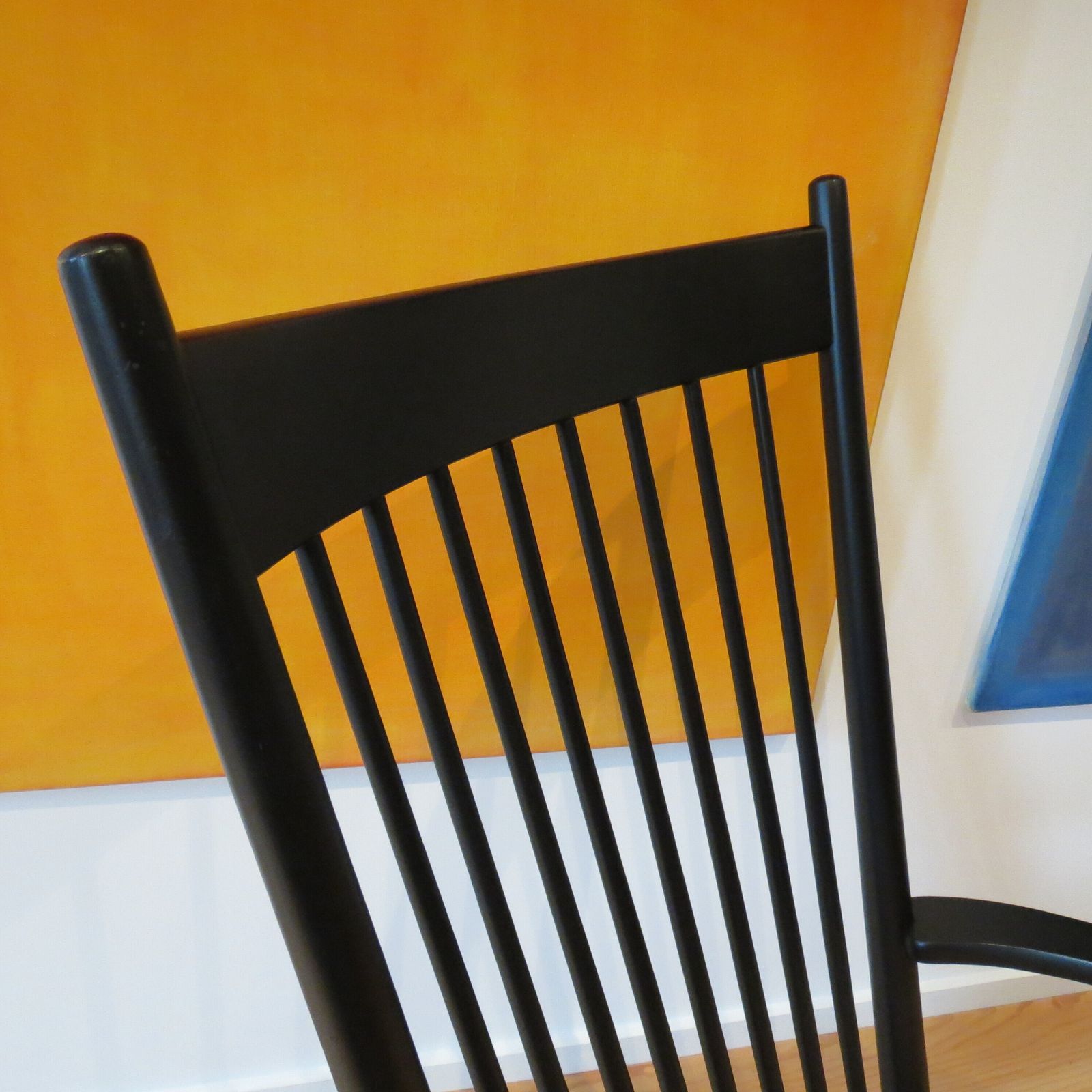 Original Vintage J16 Rocking Chair Hans J Wegner Fdb Mobler Danish 1963 photo vinterior