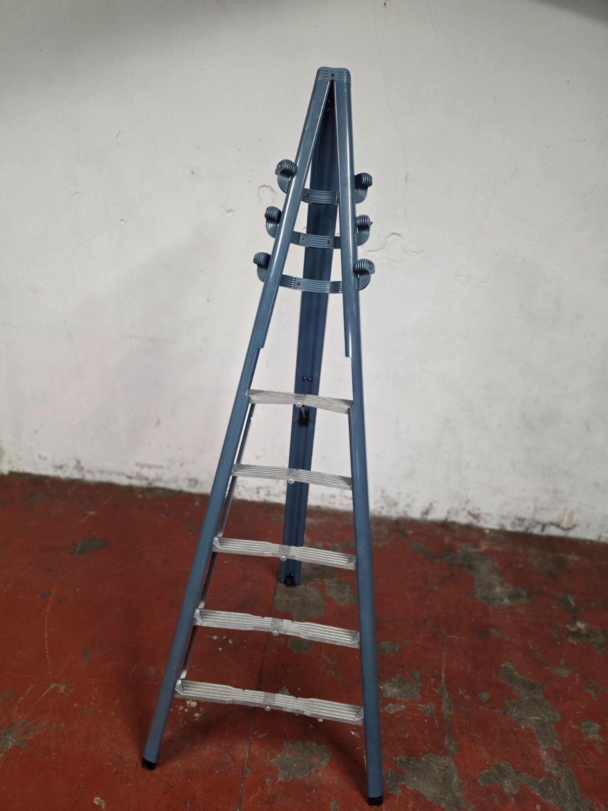 photo furniture Mid Century 1980s Italian Metamorphic Coat Stand/Step Ladder "Dilemma" By...