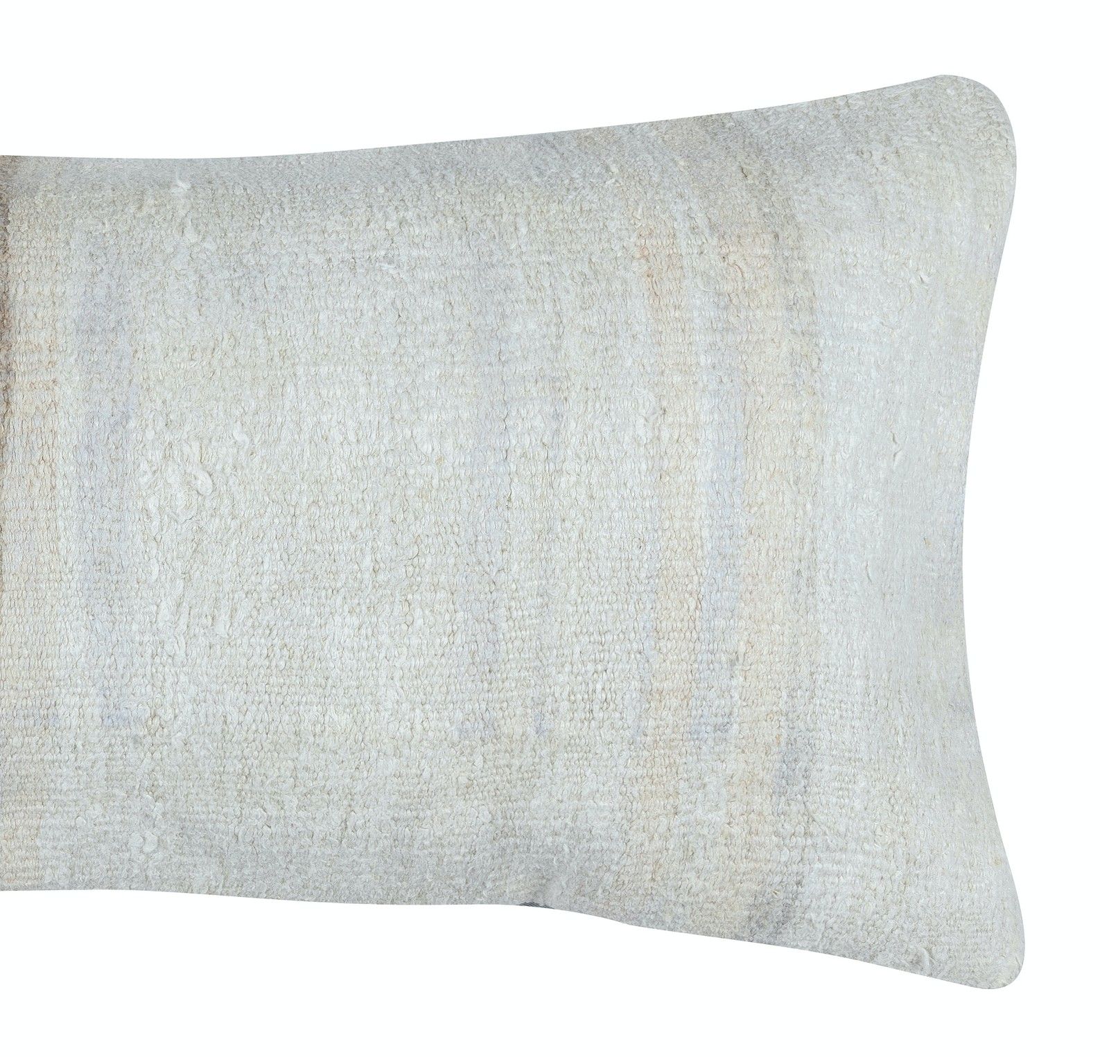 16"X36" Kilim Lumbar Pillow Cover. Handwoven Cushion Cover. Hemp Throw Pillow photo for sale