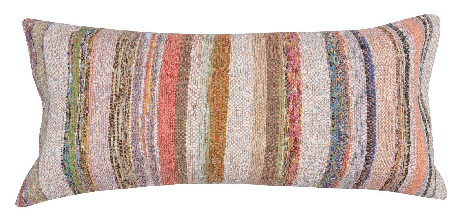 16"X35" Set Of 2 Handmade Kilim Cushion Covers. A Pair Of Lumbar Pillow Covers photo for sale