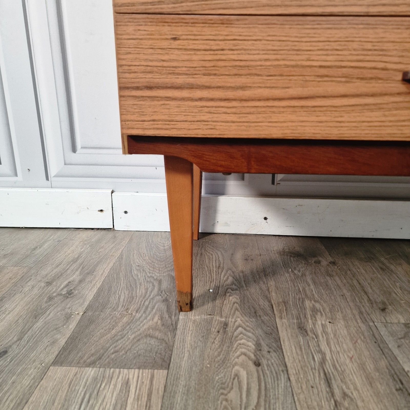 Lebus Chest Of Drawers Mid Century Danish  Cabinet Retro Vintage Teak photo 230.0